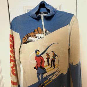 Cortina Ski Wool half-zip